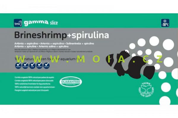 Gamma Slice -Spirulina Brines Flat pack 250g (Outer Qty 40)