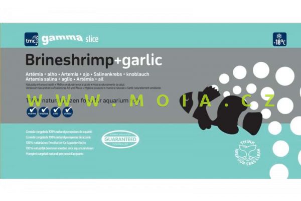 Gamma Slice Garlic Brines Flat pack 250g (Outer Qty 40)