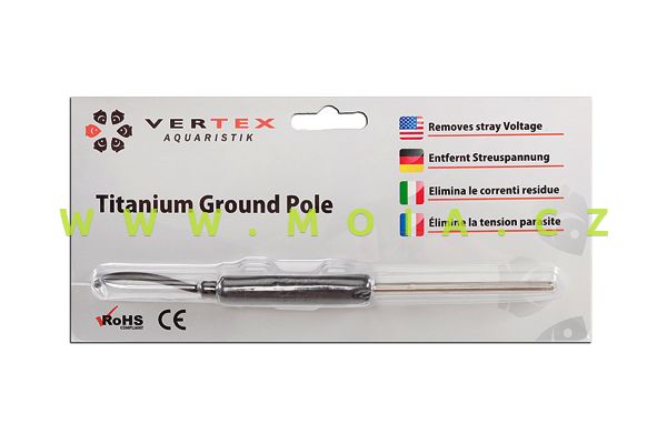  Ground Pole EU, Titanium Grounding Rod, Corrosion-Resistant 
