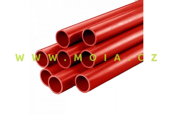 50mm - Red PVC Tube