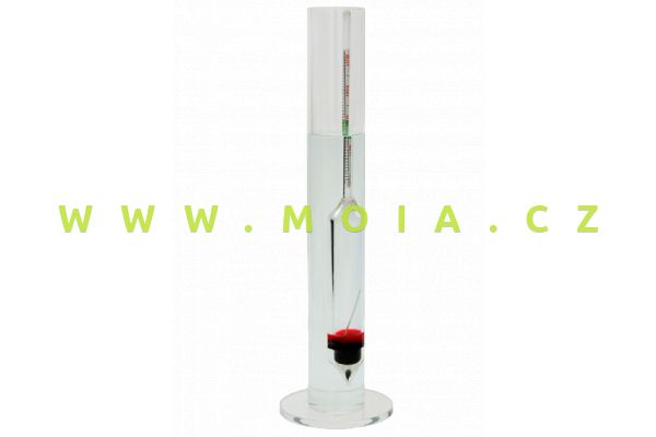 Precision hydrometer 350mm + measuring cylinder
