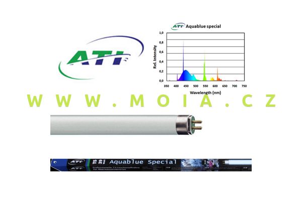 Fluorescent tube  ATI AQUABLUE special 24 Watt 
