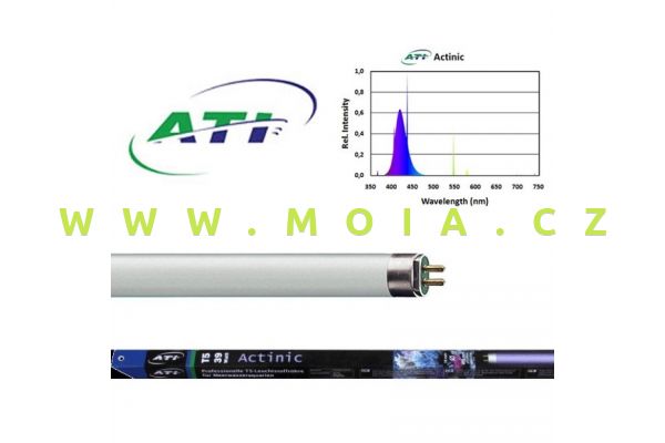 Fluorescent tube  ATI actinic 24 Watt 
