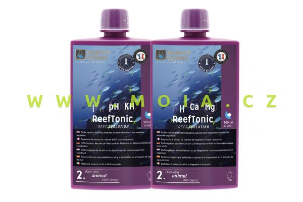 Reef Tonic 1 & 2, 2x5000ml - pH, kH and Ca Stabilizer