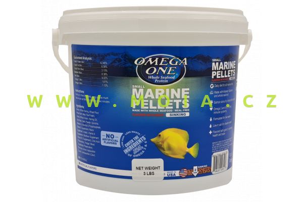 Garlic Marine pellets, sinking, bulk, 1,5mm, 1 361g